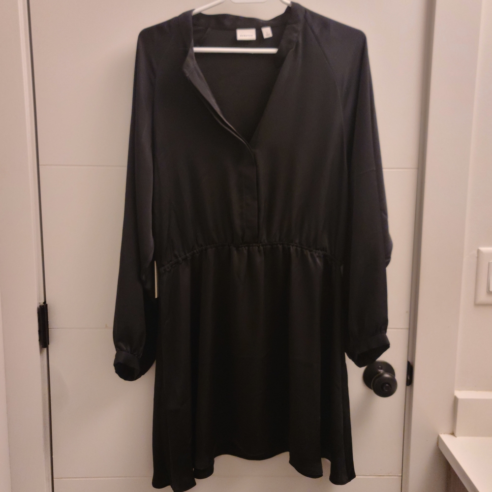 Babaton 'Lexington' Black Long Sleeve Dress